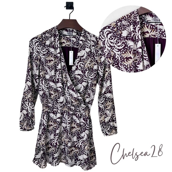 Chelsea28 Dresses & Skirts - NWT Chelsea28 L/S Floral Print Mini Dress
